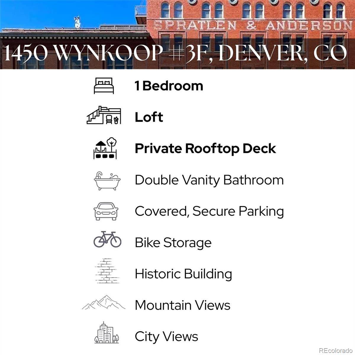 1450 Wynkoop ST #3F, Denver, CO 80202