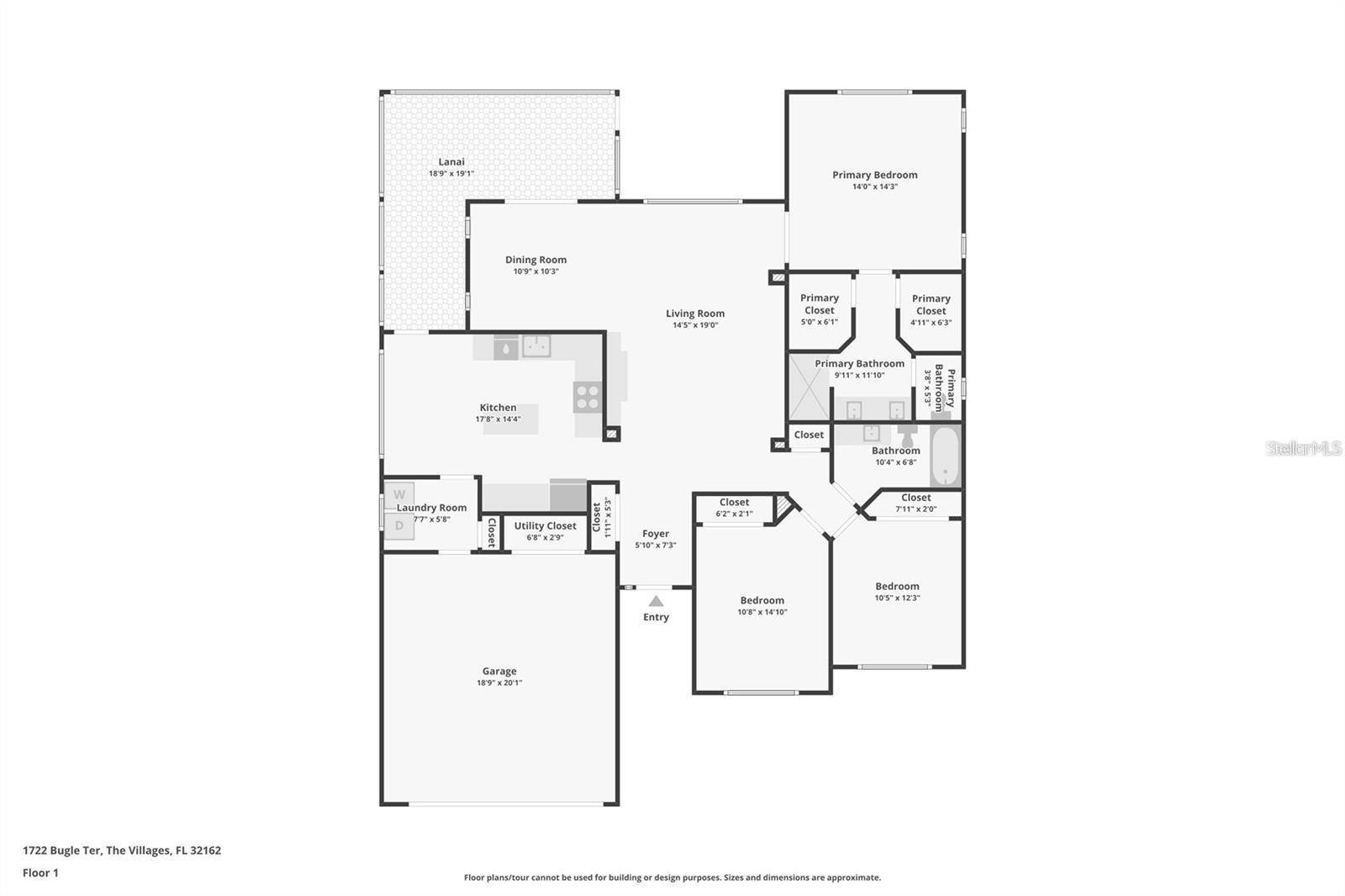 1722 BUGLE TER, The Villages, FL 32162