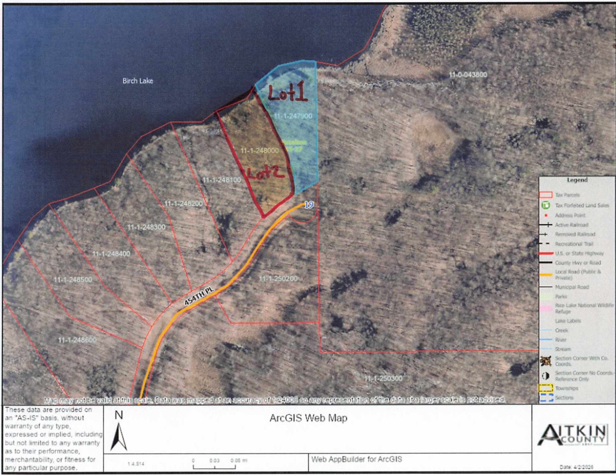 Lot 2 454th Place, Aitkin, MN 56431