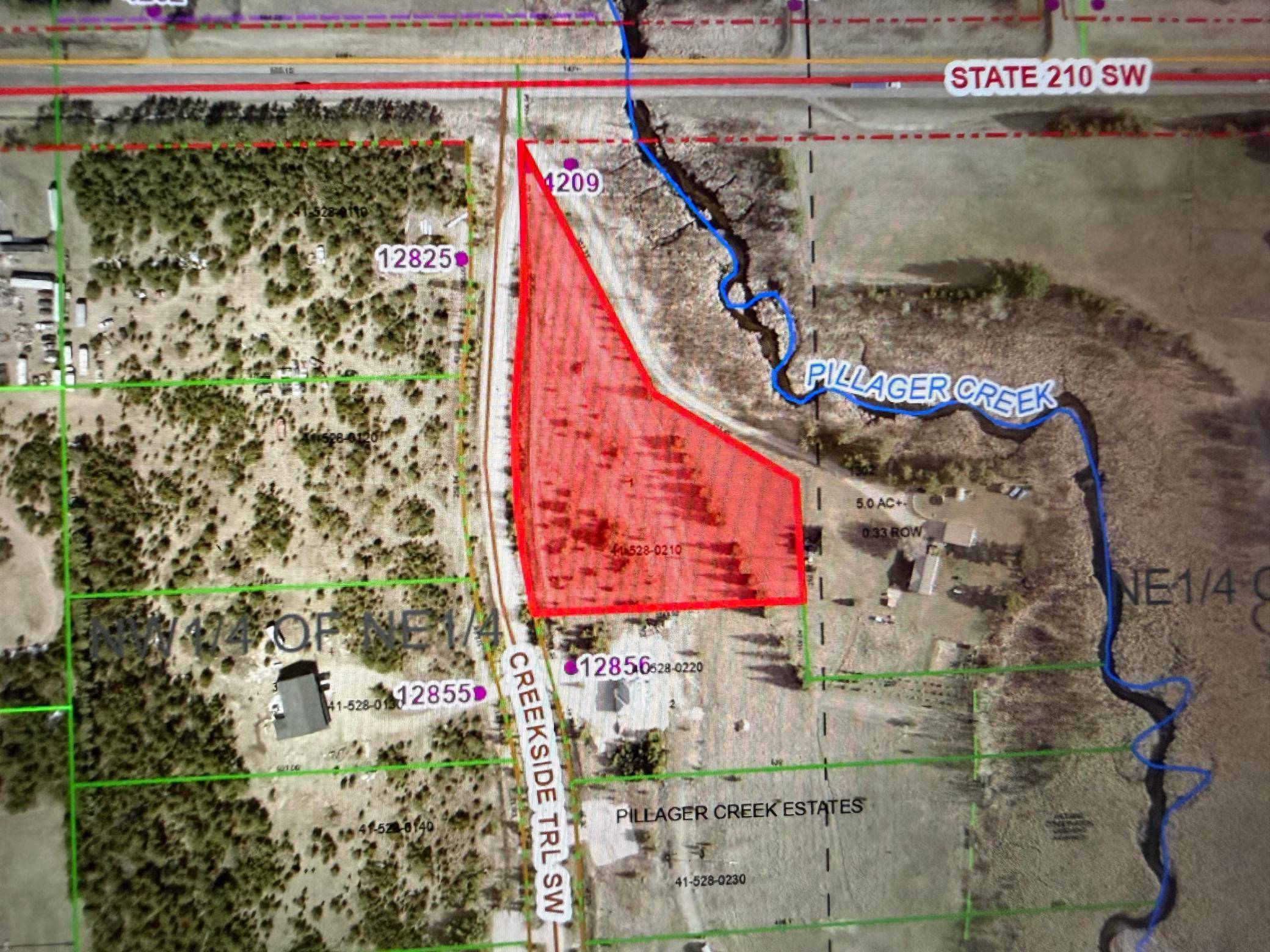 TBD SW Creekside TRL, Pillager, MN 56473