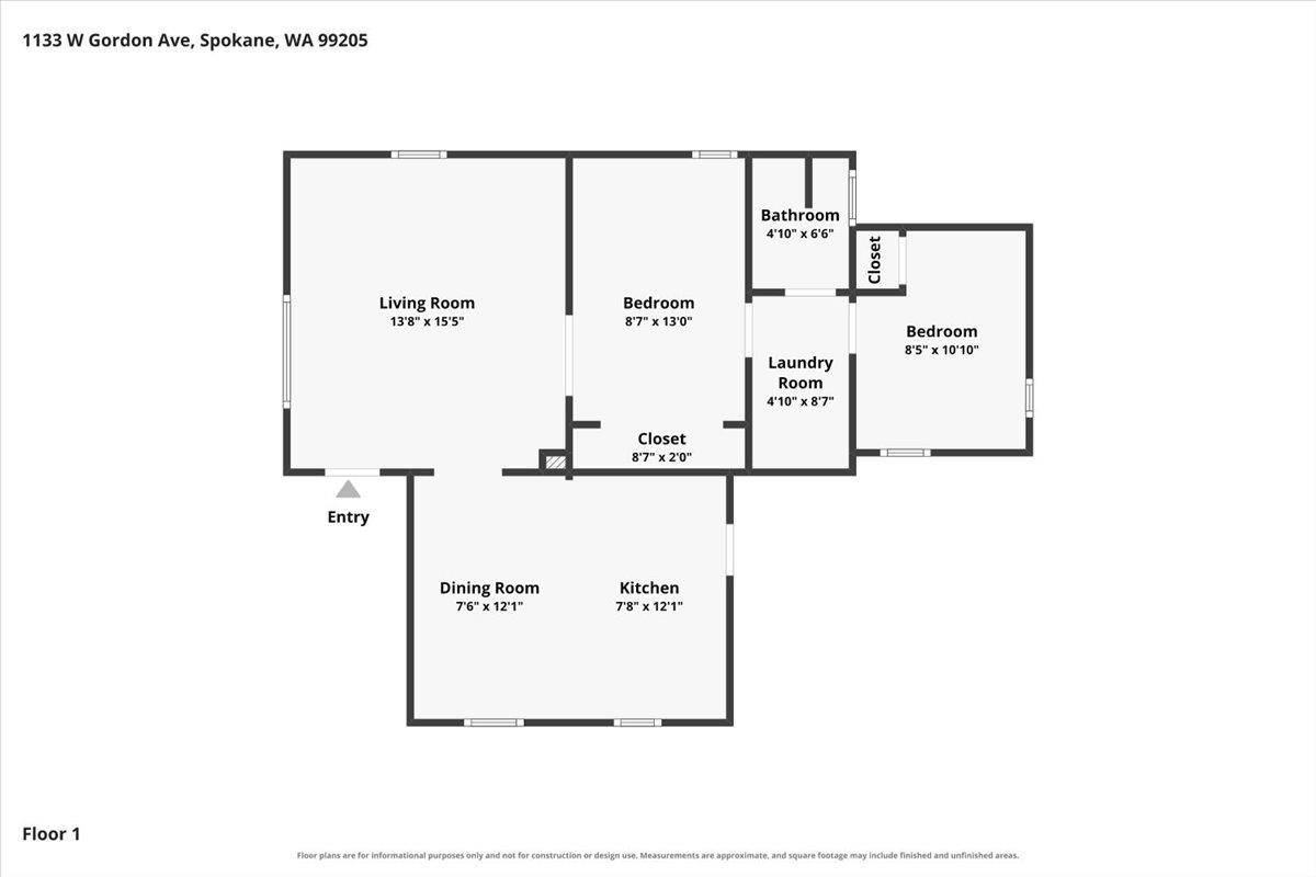 1133 W GORDON Ave, Spokane, WA 99205