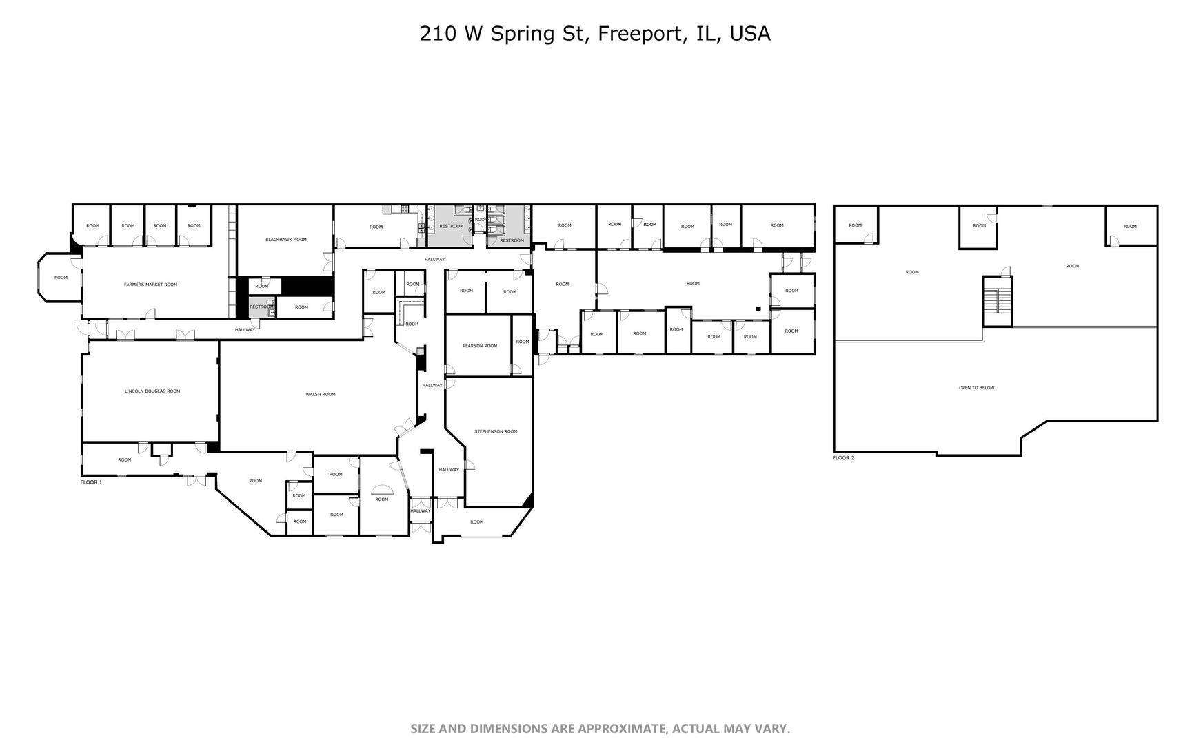 210 W Spring ST, Freeport, IL 61032