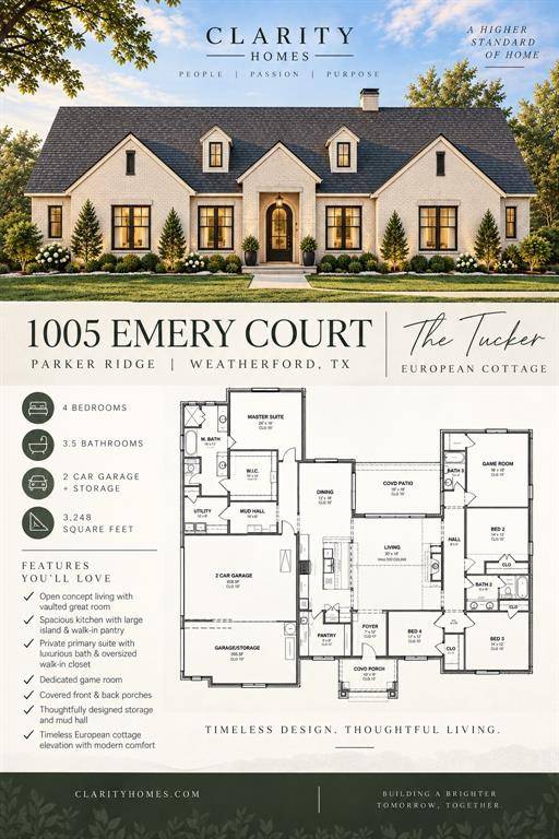 1005 Emery Court, Weatherford, TX 76087