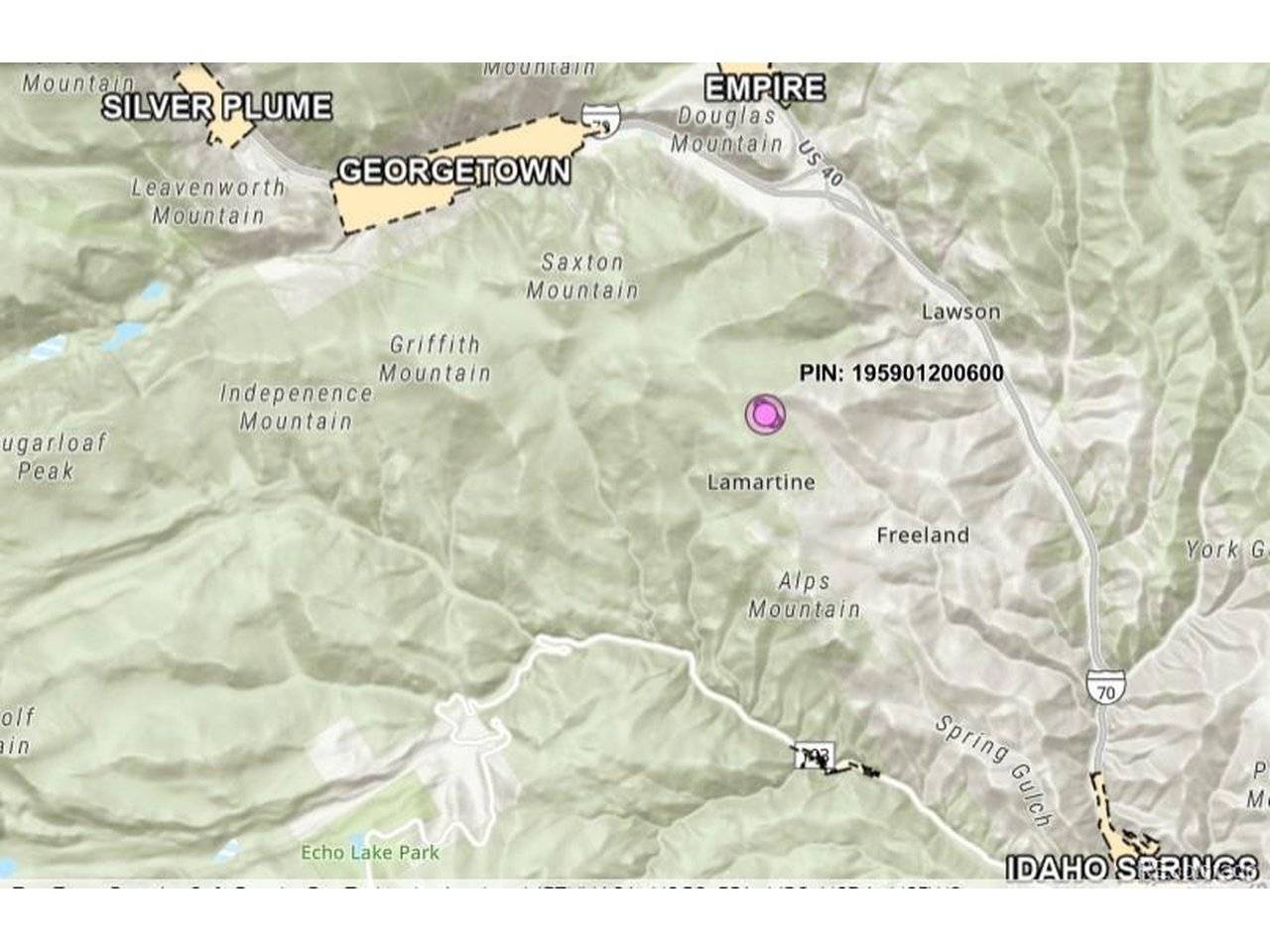 0 Silver Dollar Lode, Georgetown, CO 80444