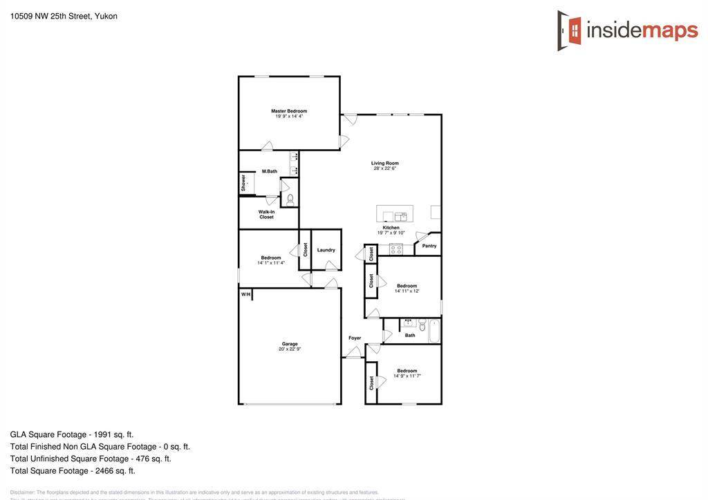 10509 NW 25th ST, Yukon, OK 73099