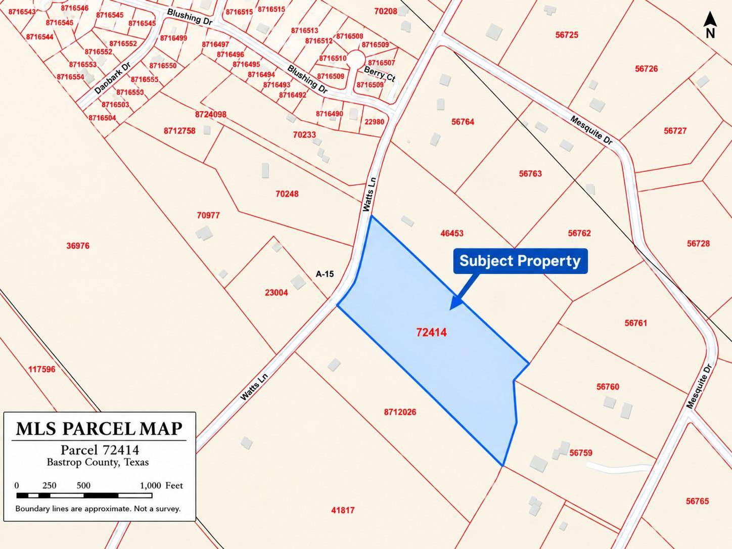 TBD Watts LN, Bastrop, TX 78602