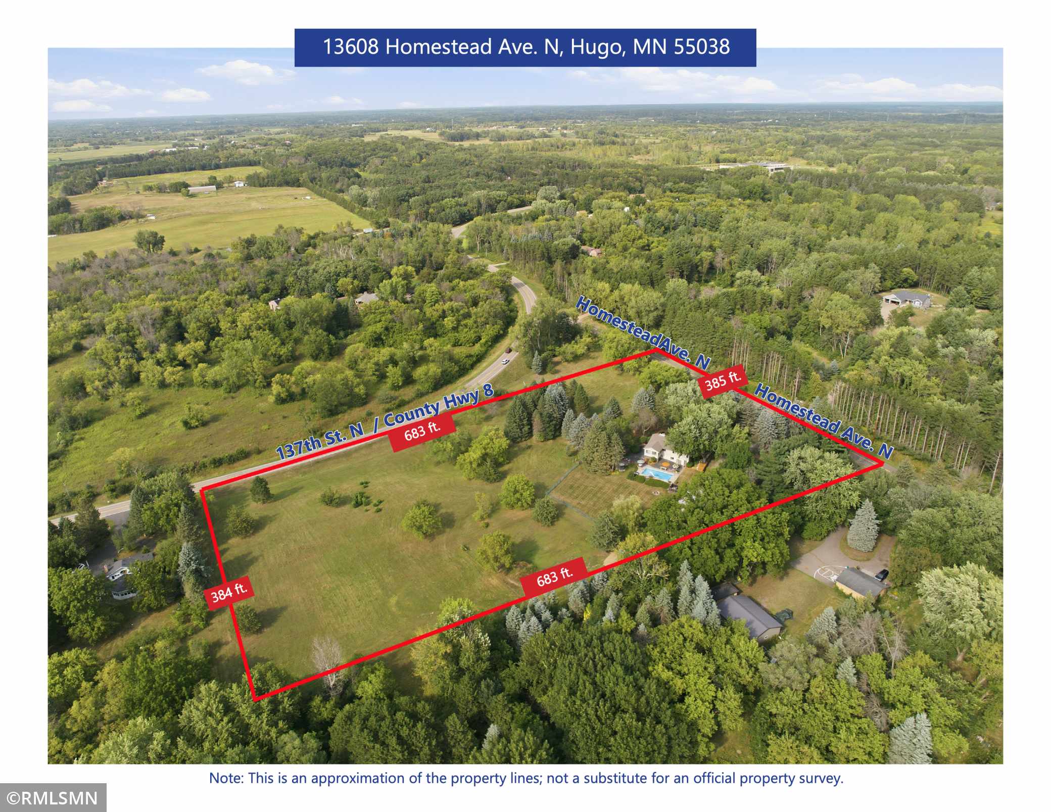 13608 Homestead AVE N, Hugo, MN 55038