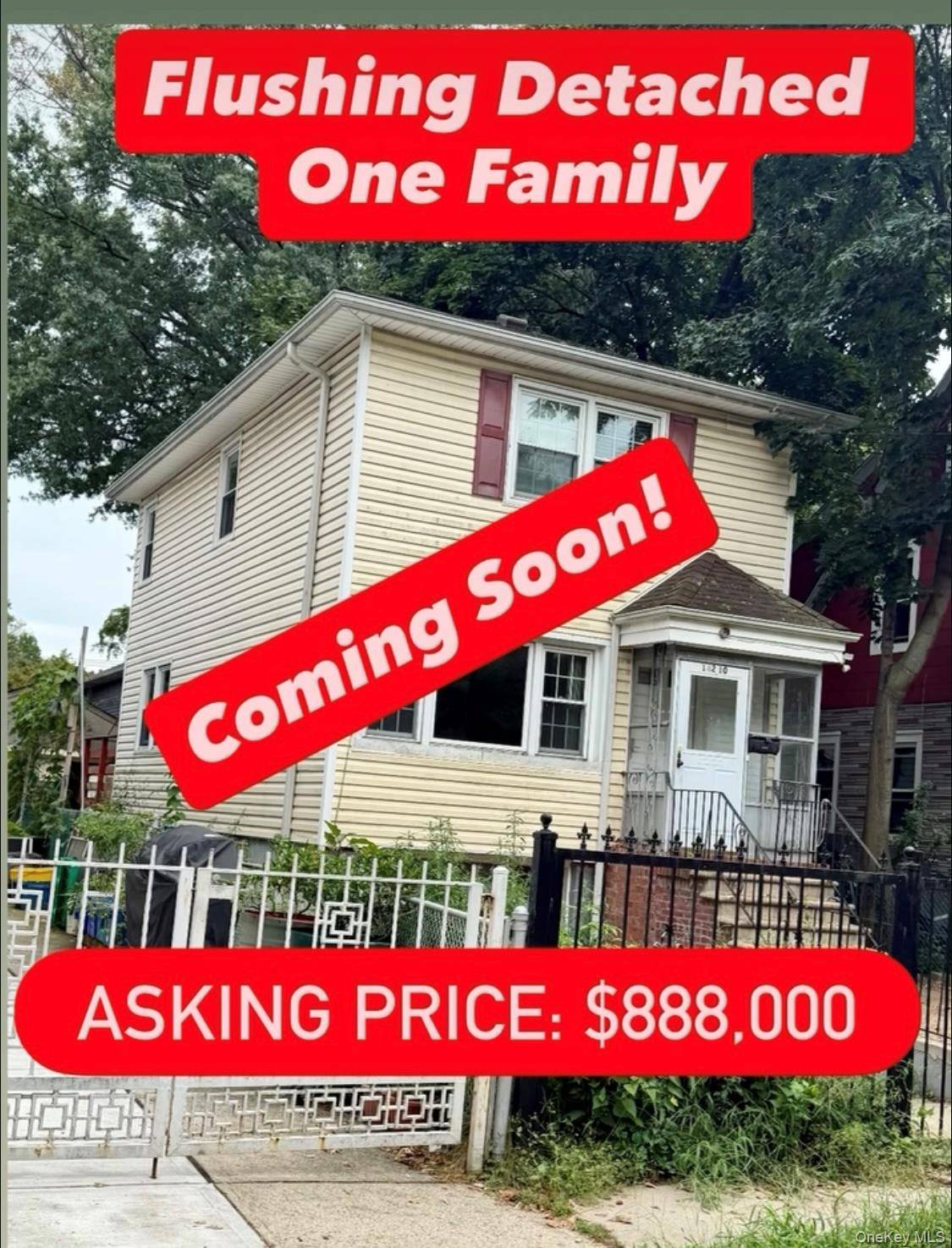 142-10 Oak AVE, Flushing, NY 11355