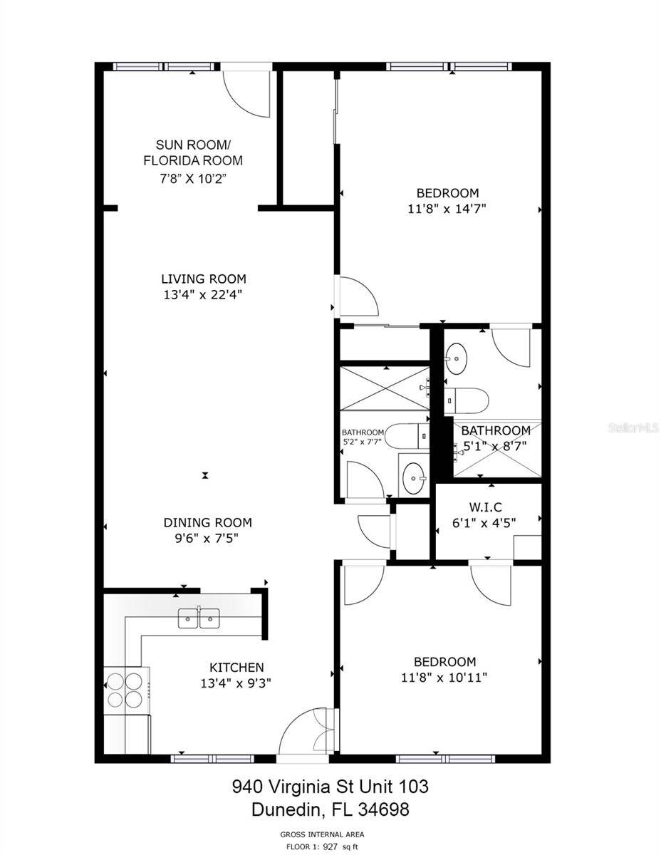 940 VIRGINIA ST #103, Dunedin, FL 34698