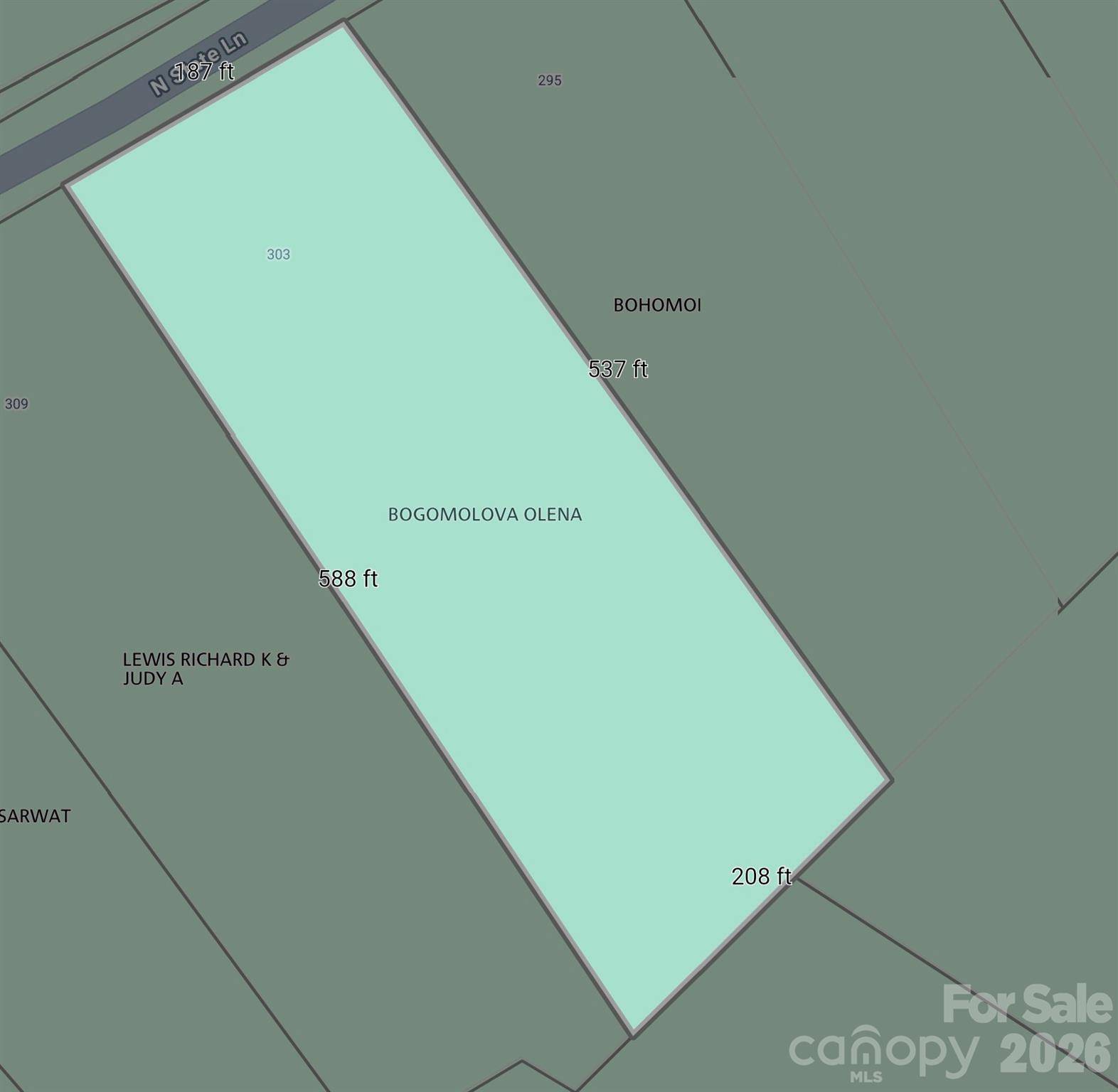 lot 160 North State LN, Rockingham, NC 28379