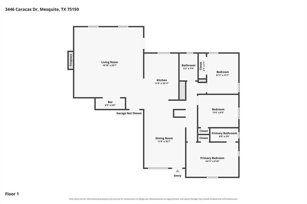 3446 Caracas Drive, Mesquite, TX 75150