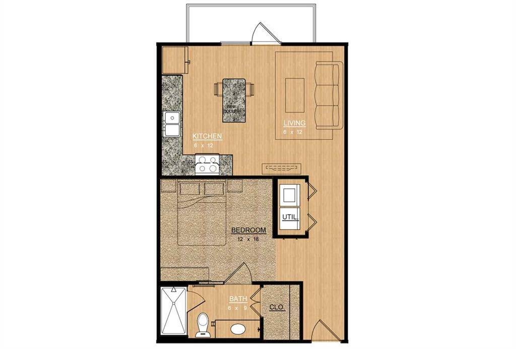 801 N Bishop Avenue #1-203, Dallas, TX 75208