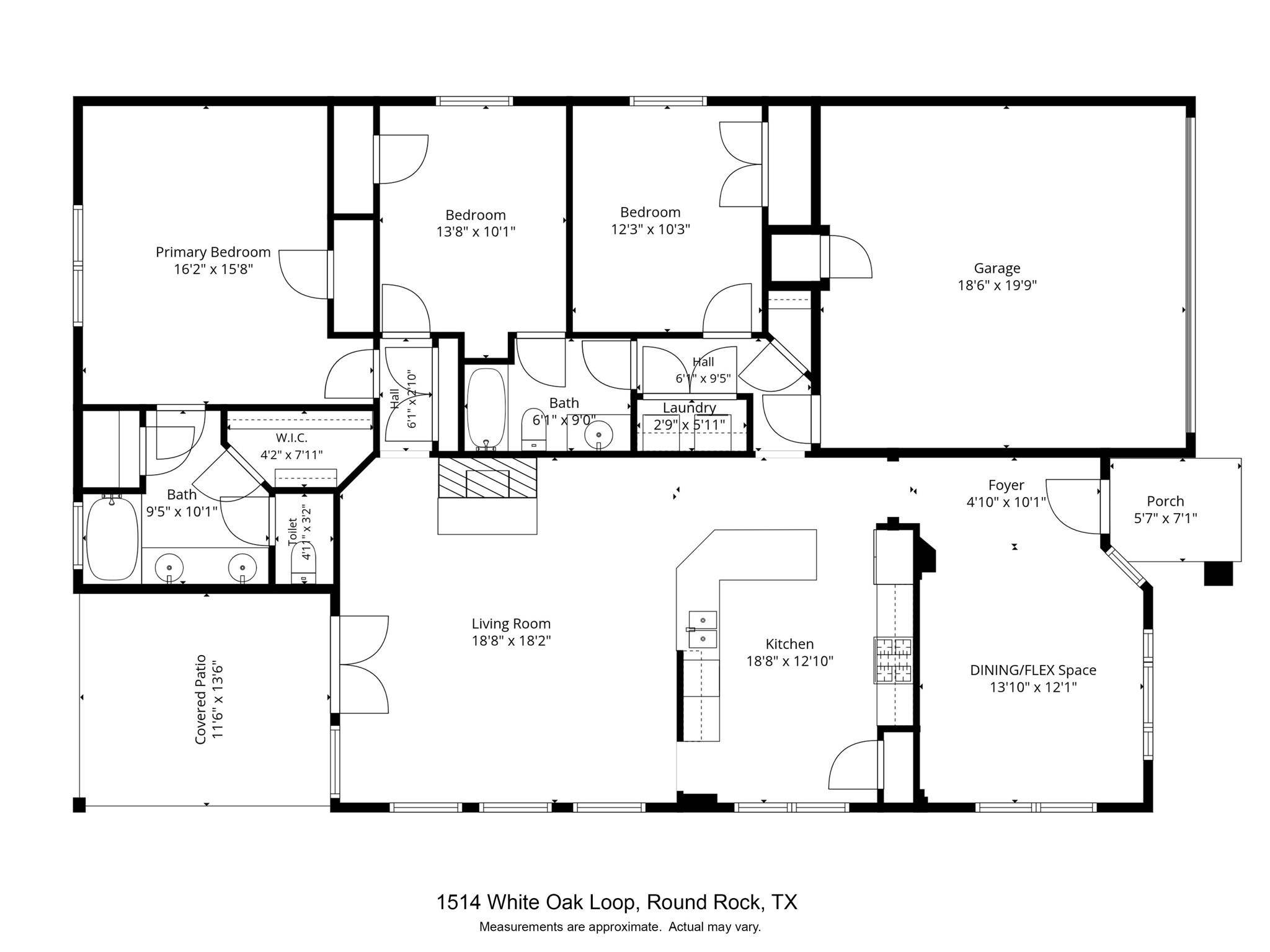 1514 White Oak LOOP, Round Rock, TX 78681