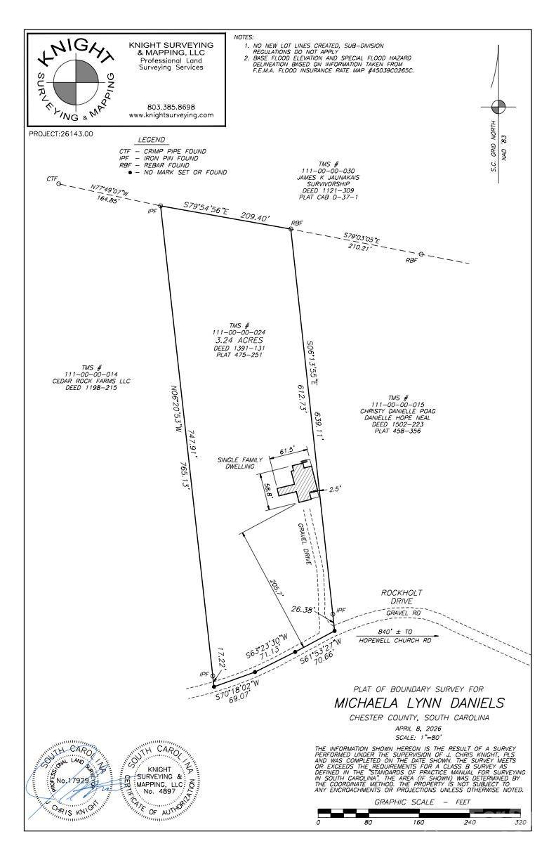 2344 Rockholt DR, Blackstock, SC 29014