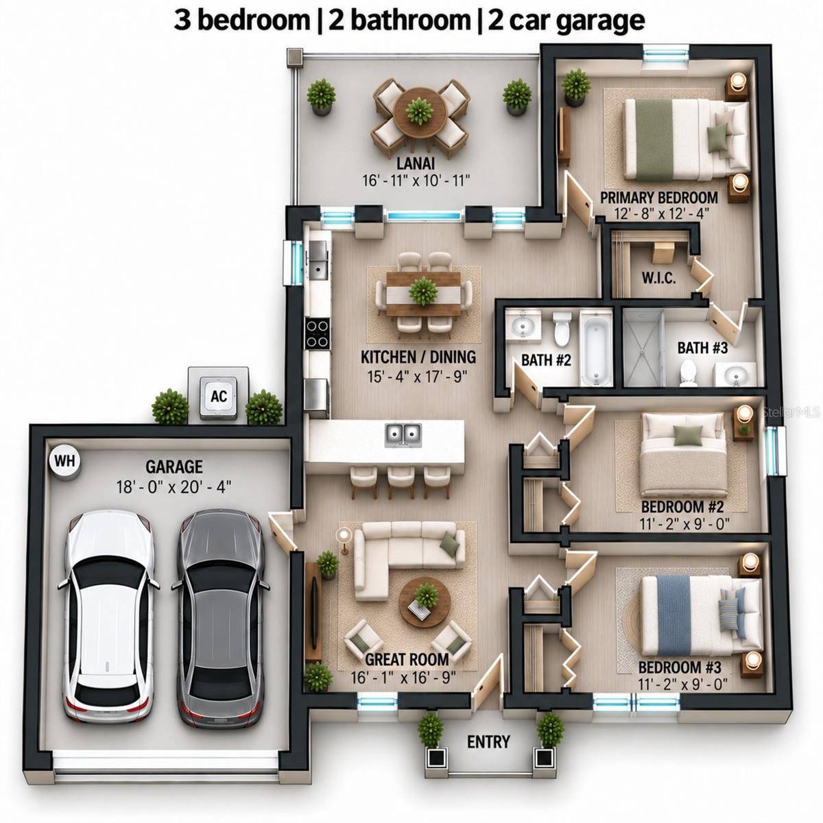 3305 HARDEN ST, Spring Hill, FL 34606
