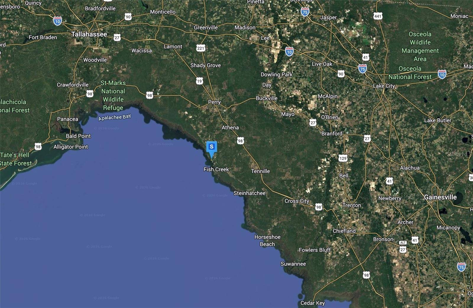 1820 EZELL BEACH RD, Perry, FL 32348