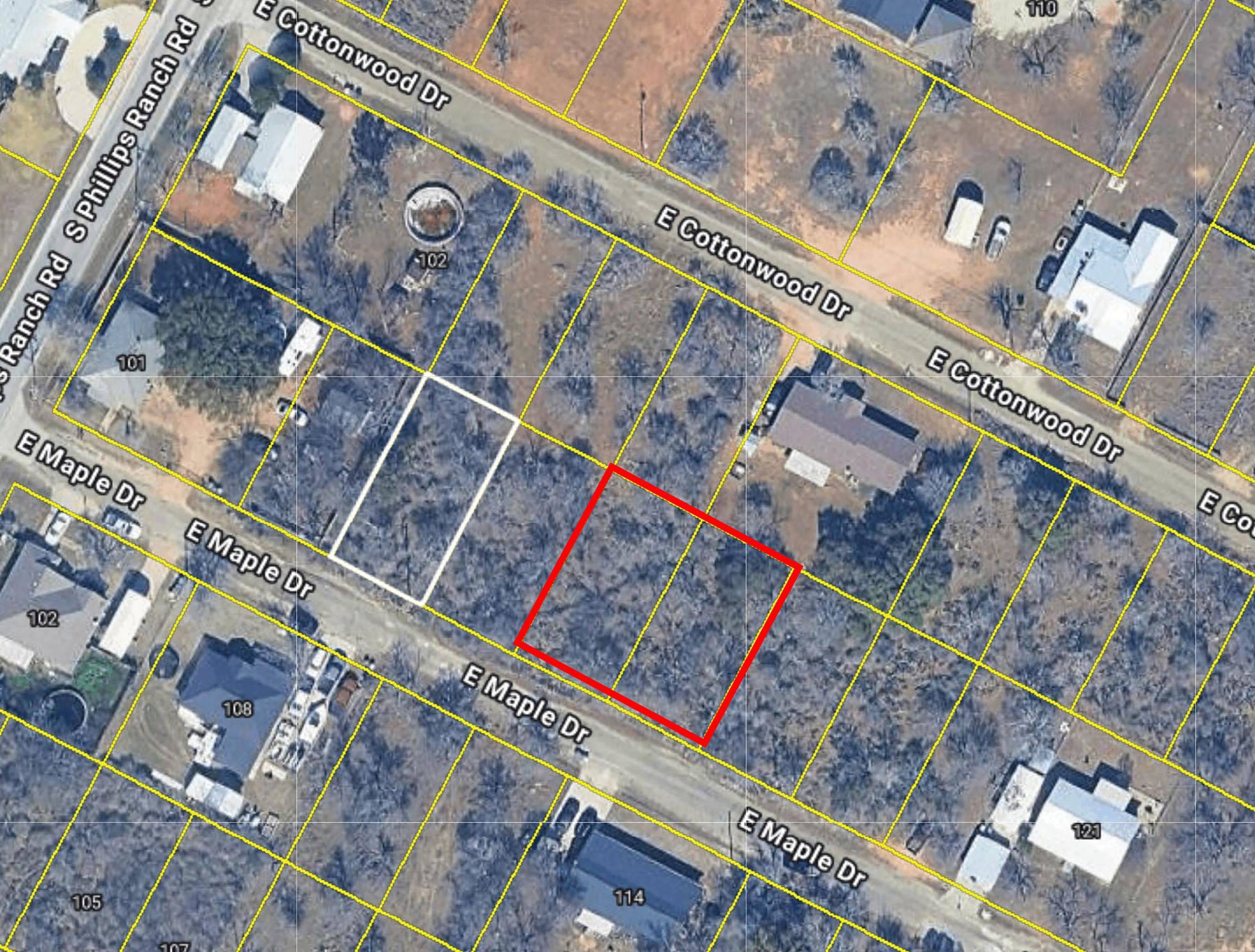 Lots 290 & 291 Maple, Granite Shoals, TX 78654