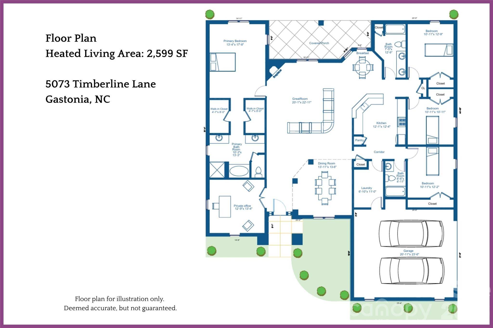 5073 Timberline LN, Gastonia, NC 28056