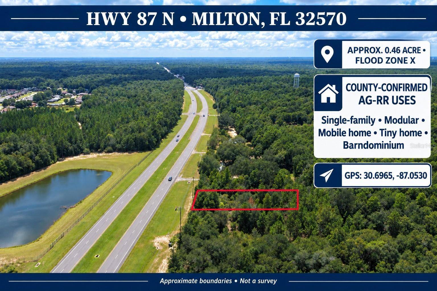 HWY 87 N, Milton, FL 32570