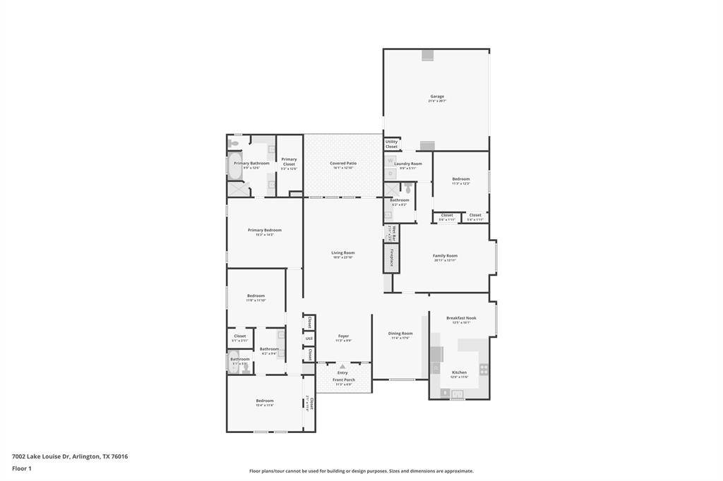 7002 Lake Louise Drive, Arlington, TX 76016