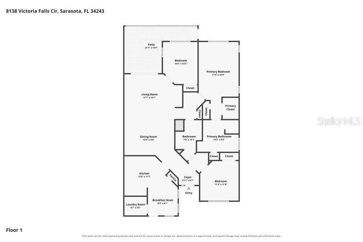 8138 VICTORIA FALLS CIR, Sarasota, FL 34243