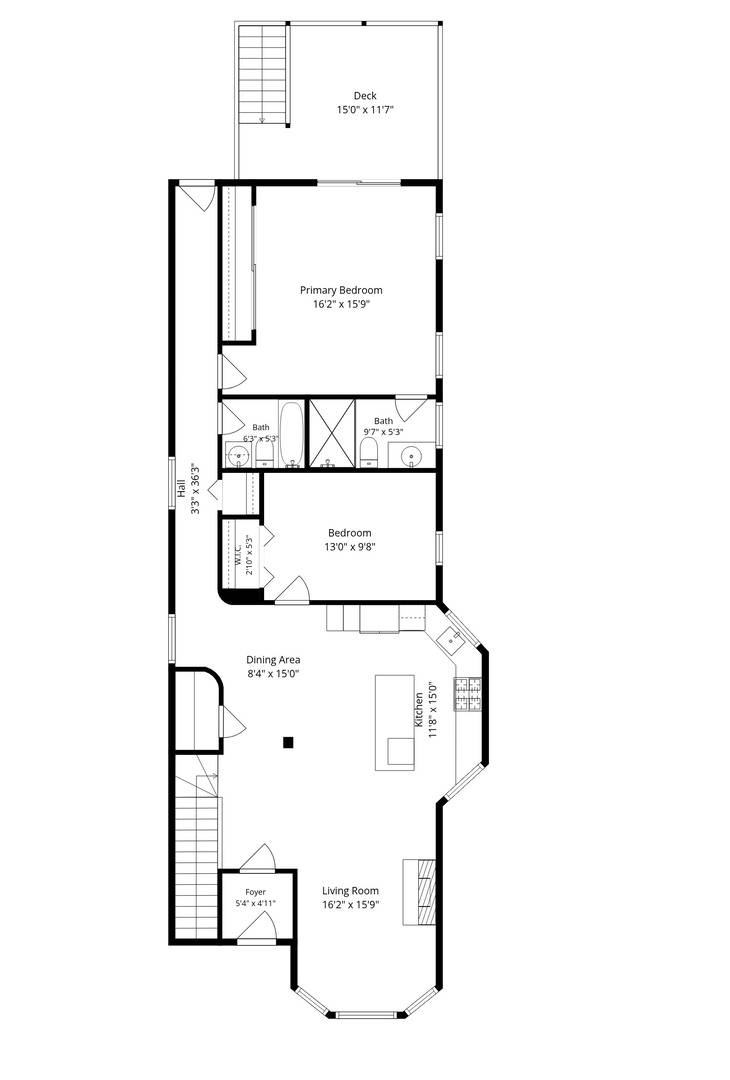 832 N Paulina ST #1, Chicago, IL 60622