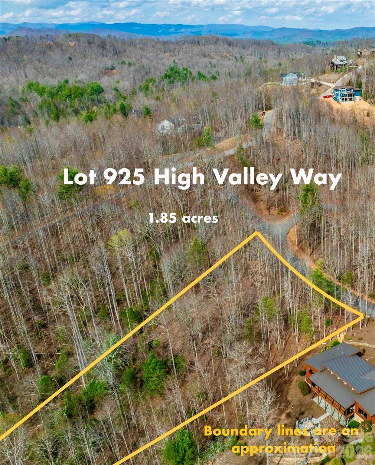 1.85 acres, Lot 925 High Valley WAY #925, Lenoir, NC 28645