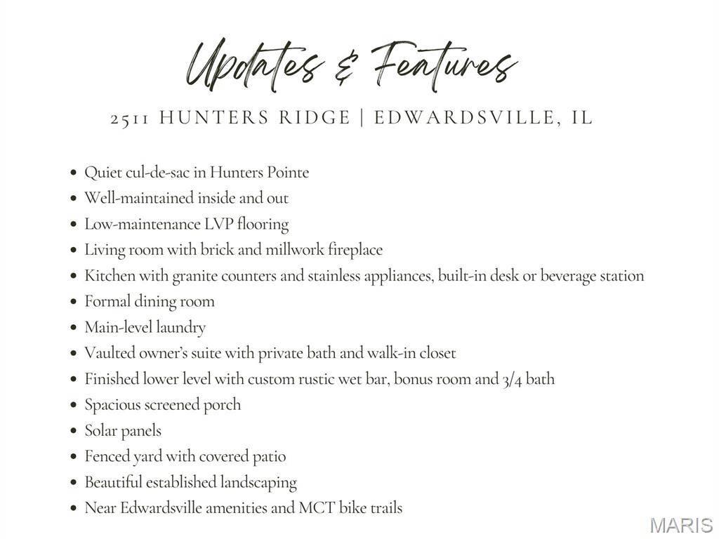 2511 Hunters RDG, Edwardsville, IL 62025