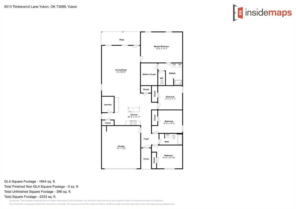 1236 Mahogany LN, Piedmont, OK 73078