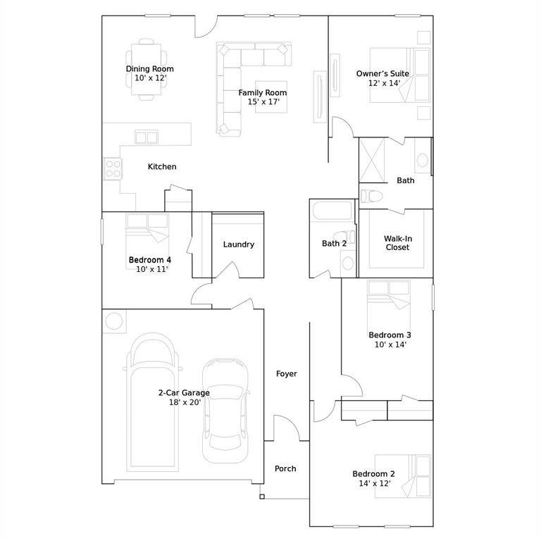 10636 Merseyside Street, Crowley, TX 76036