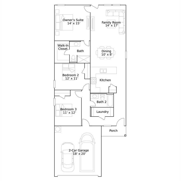 1340 Farmbrook Drive, Crowley, TX 76036