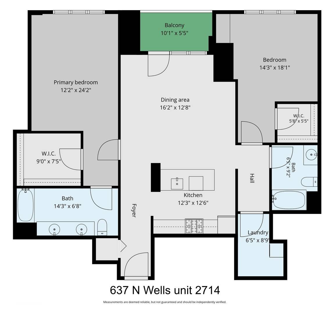 637 N Wells ST #3714, Chicago, IL 60654