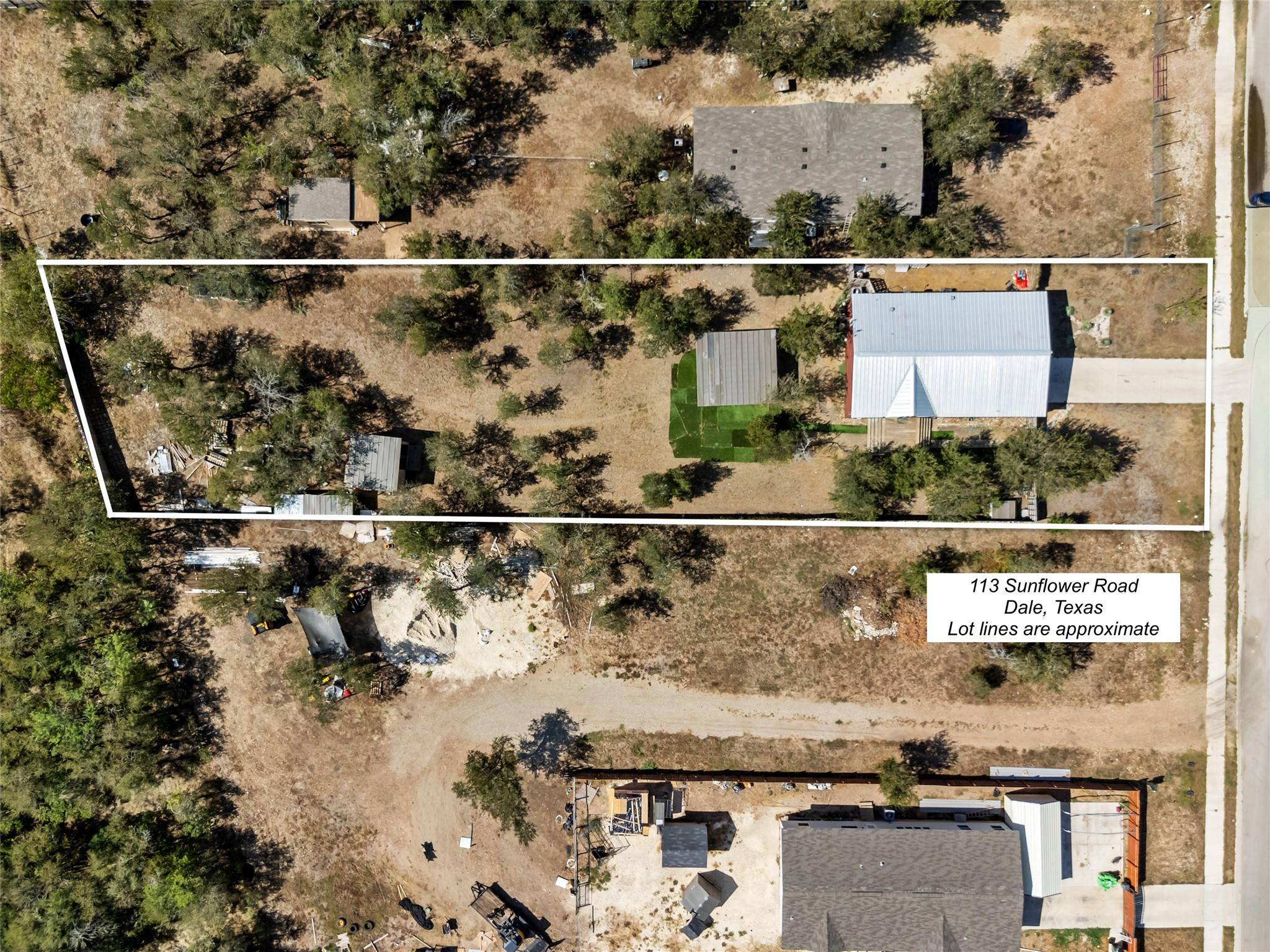 113 Sunflower RD, Dale, TX 78616
