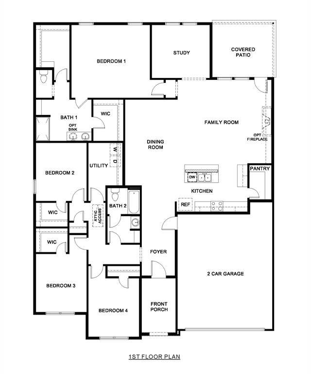 810 Snowdrop Drive, Pilot Point, TX 76258