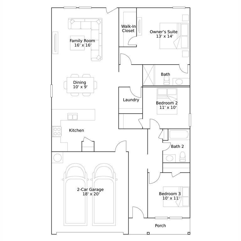 1220 Finch Drive, Keene, TX 76031