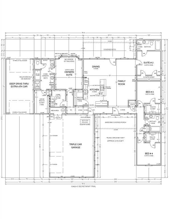 104824 S Secretariat TRL, Mcloud, OK 74851