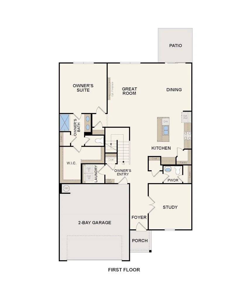 2736 Blue Sky Meadows DR, Monroe, NC 28110