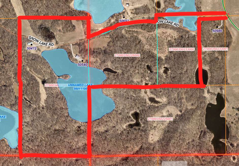50540 Snow Lake RD, Vining, MN 56588