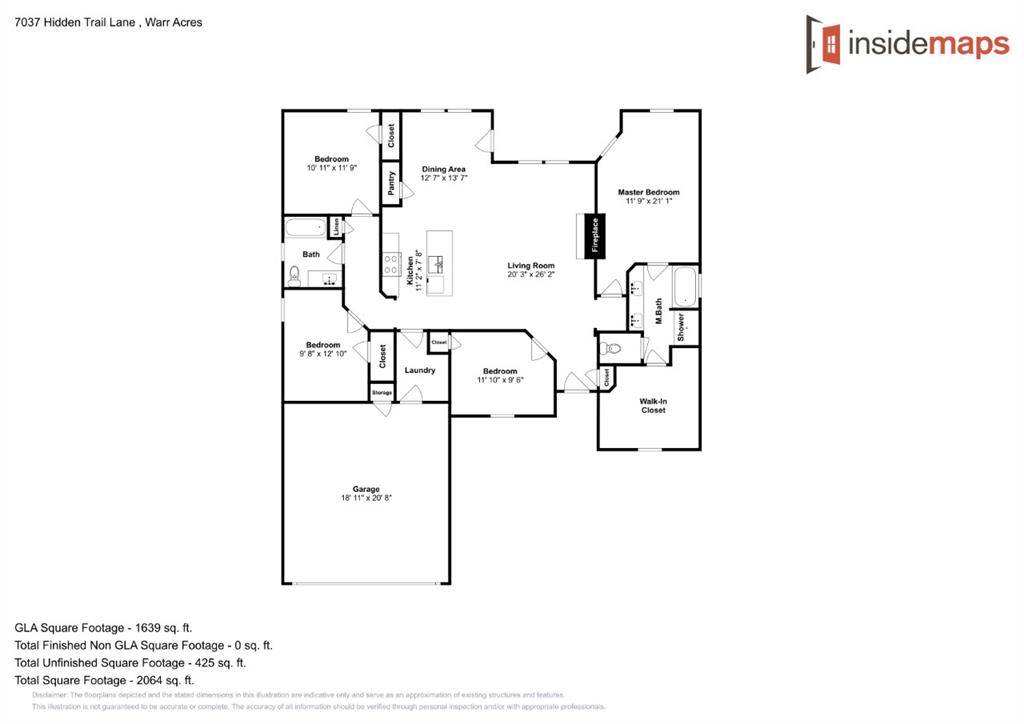 7037 Hidden Trail LN, Warr Acres, OK 73132