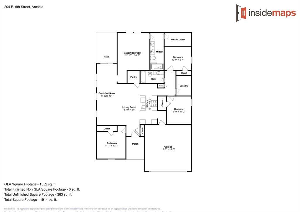 204 E 6th ST, Arcadia, OK 73007