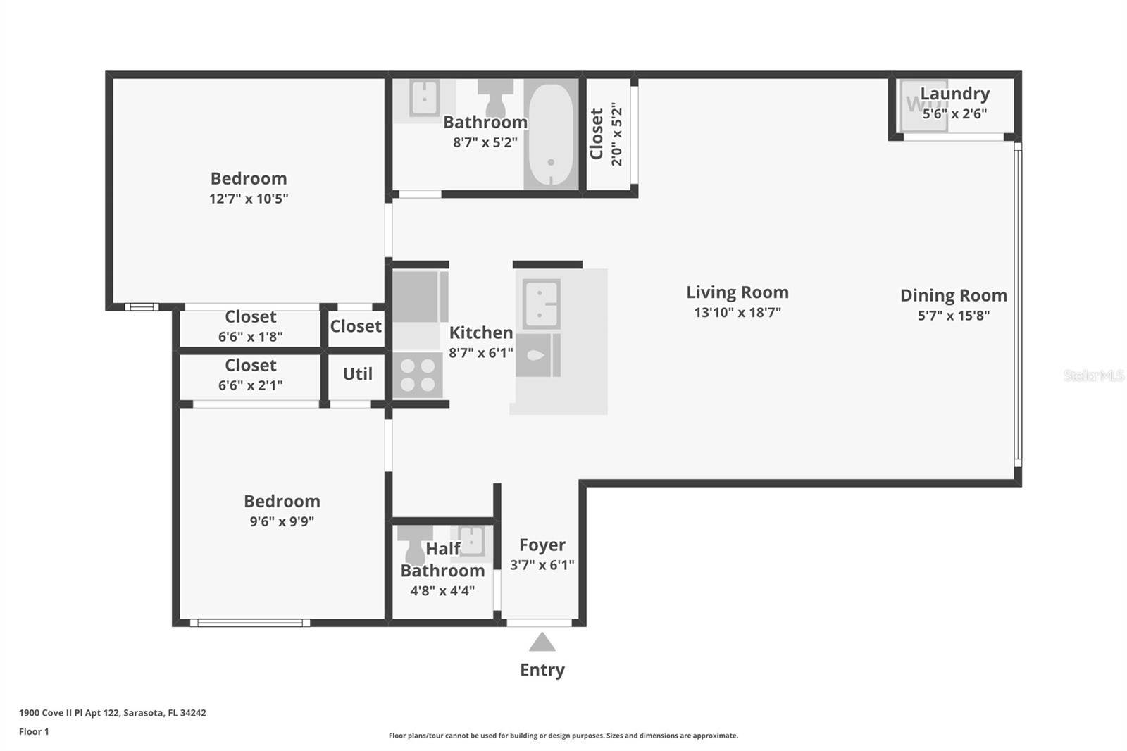 1900 COVE II PL #122, Sarasota, FL 34242
