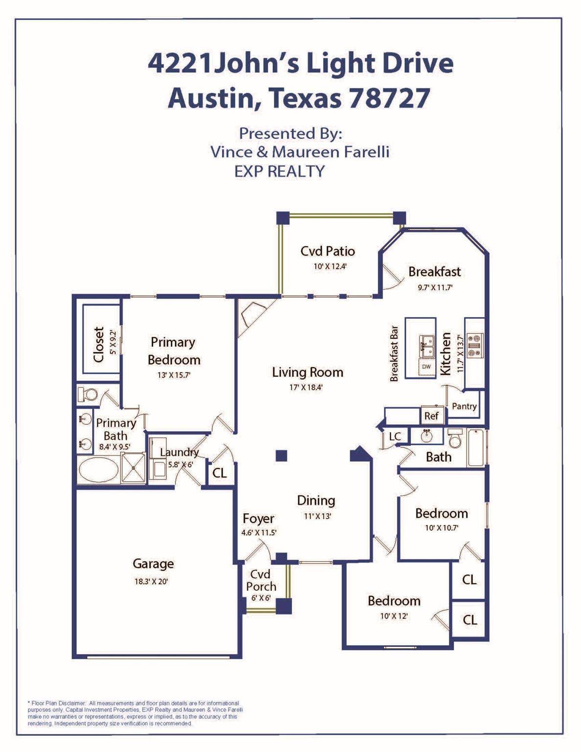 4221 Johns Light DR, Austin, TX 78727