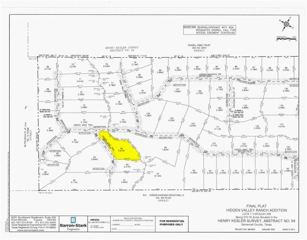 2073 Hidden Oaks Trail, Glen Rose, TX 76690