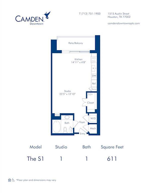 1515 Austin Street #1-115, Houston, TX 77002