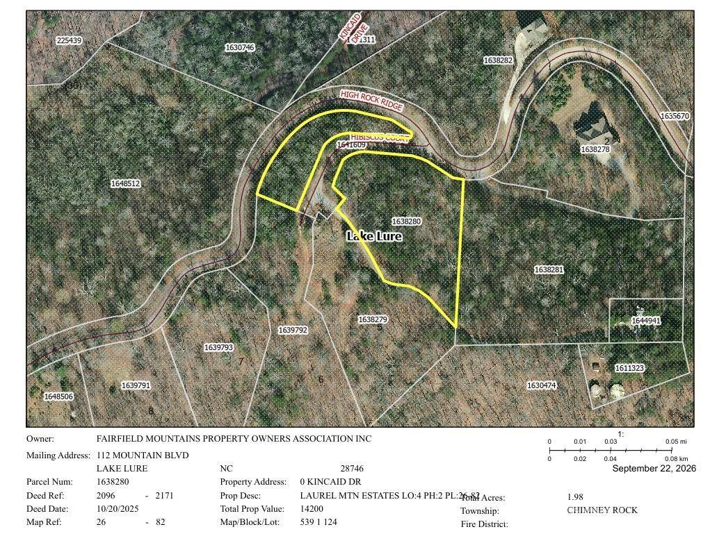 Lot 4 Hibiscus CT, Lake Lure, NC 28746
