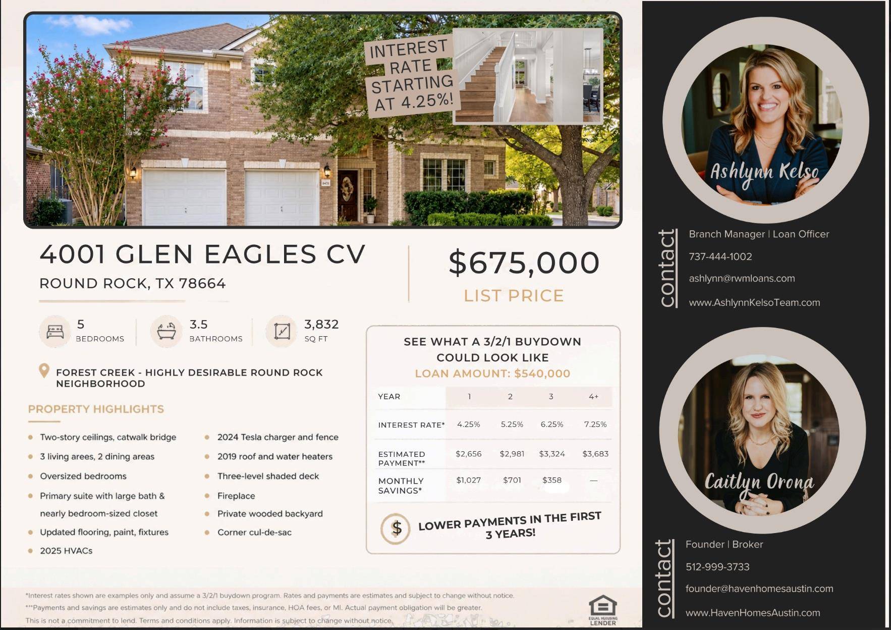 4001 Glen Eagles CV, Round Rock, TX 78664