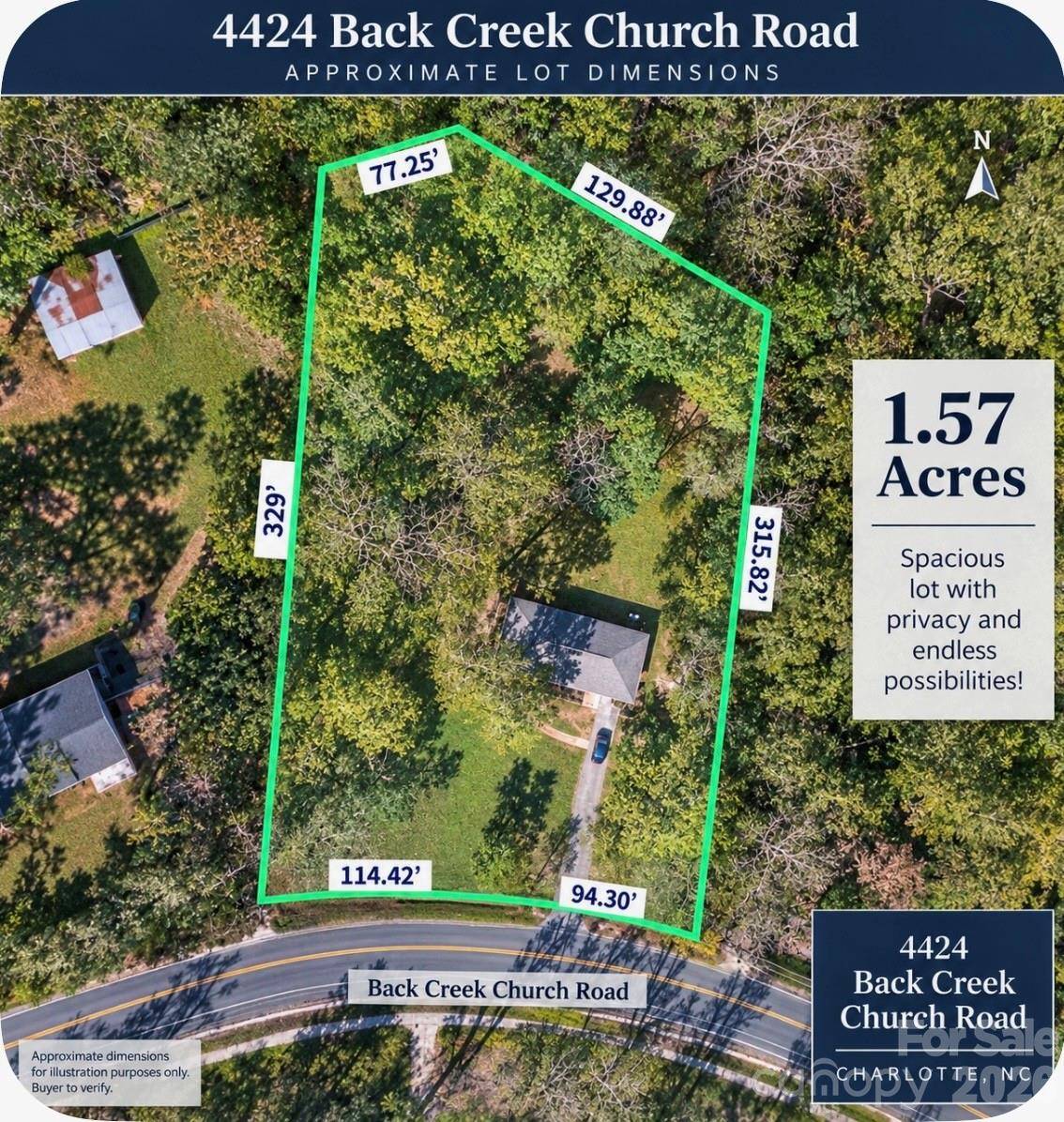 4424 Back Creek Church RD, Charlotte, NC 28213