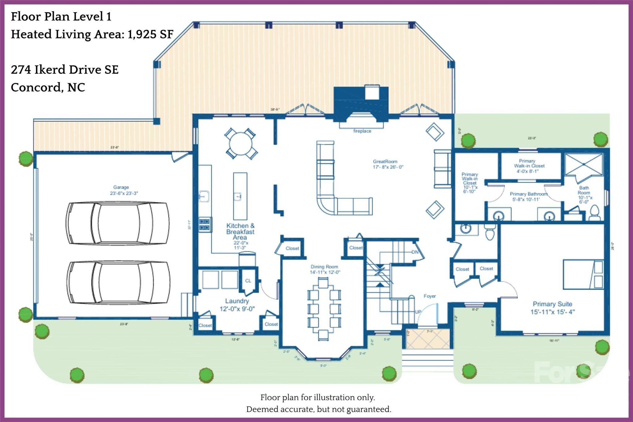 274 Ikerd DR SE, Concord, NC 28025