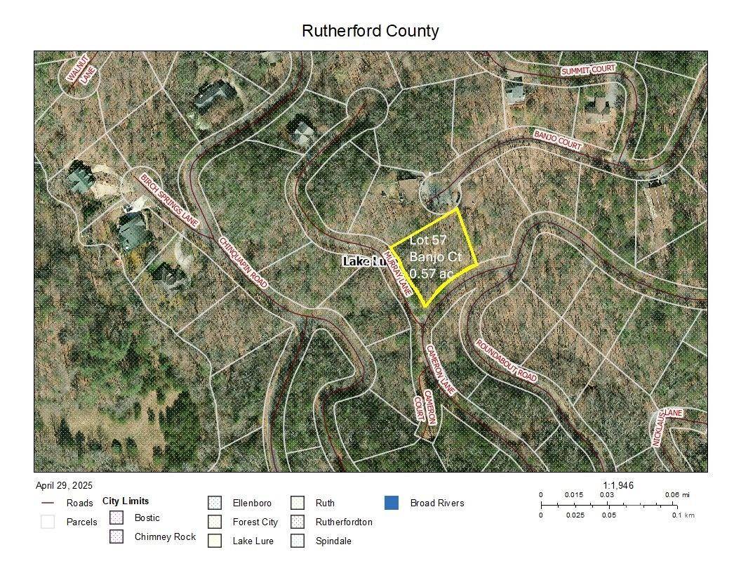 Lot 57 Banjo CT, Lake Lure, NC 28746