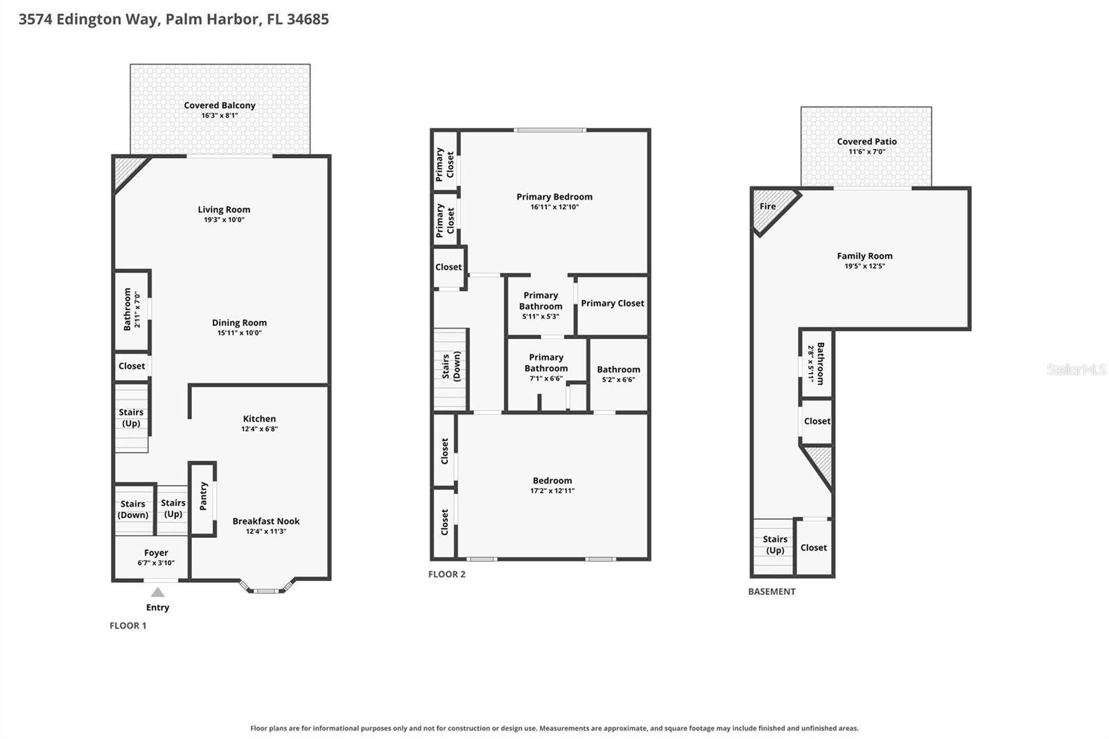 3574 EDINGTON WAY, Palm Harbor, FL 34685